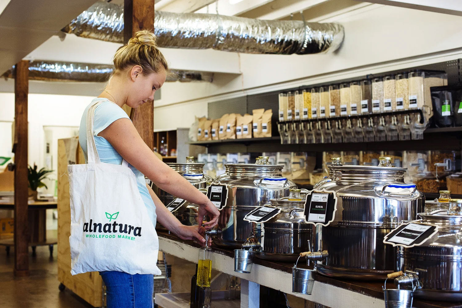 Corporate Design für alnatura wholefood market