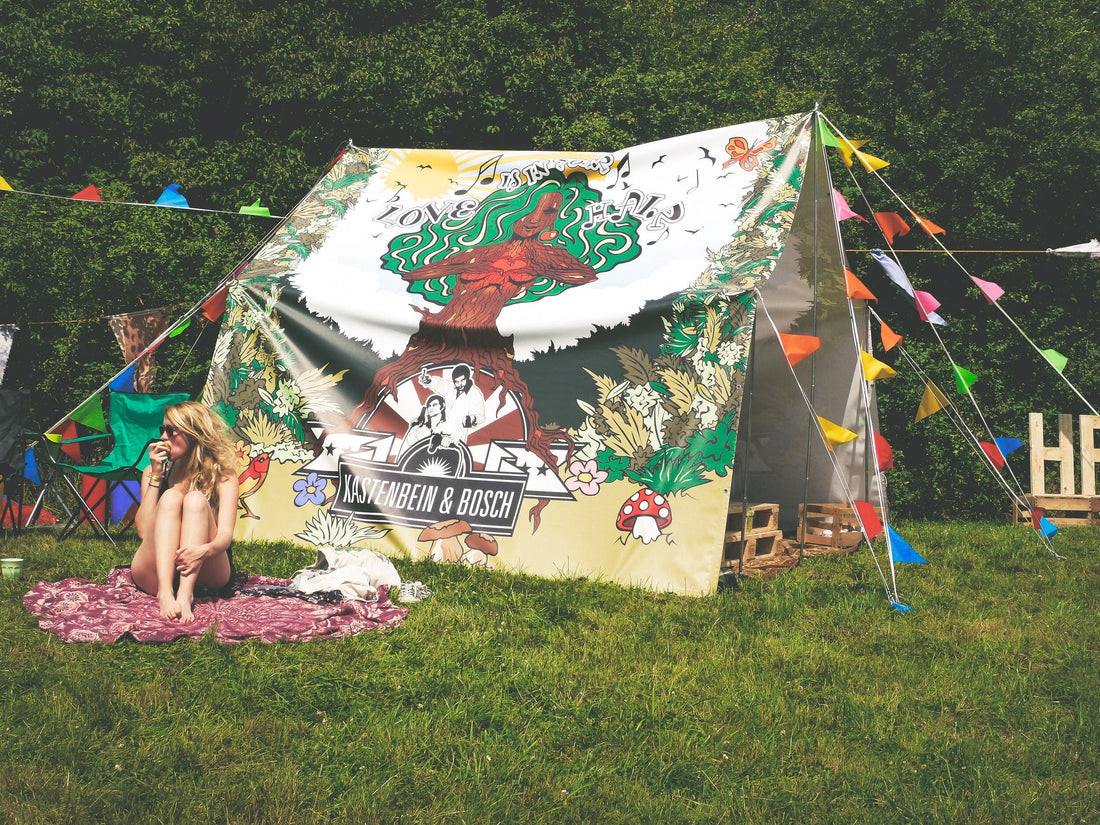 Konzeption & Umsetzung eines Off-Grid Festival Hair Wash Studios für Kastenbein & Bosch