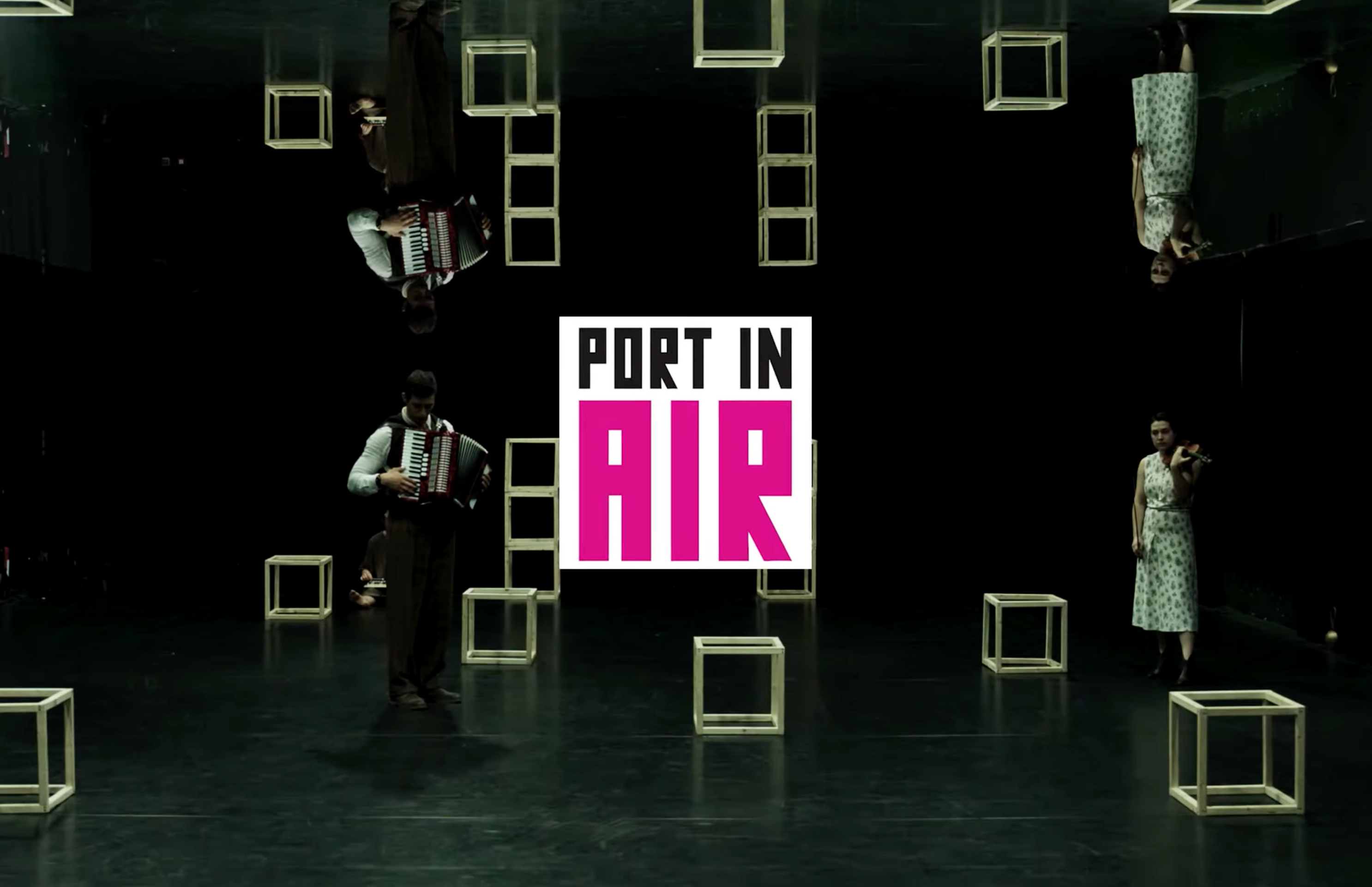 Bühnenbild für Port in Air