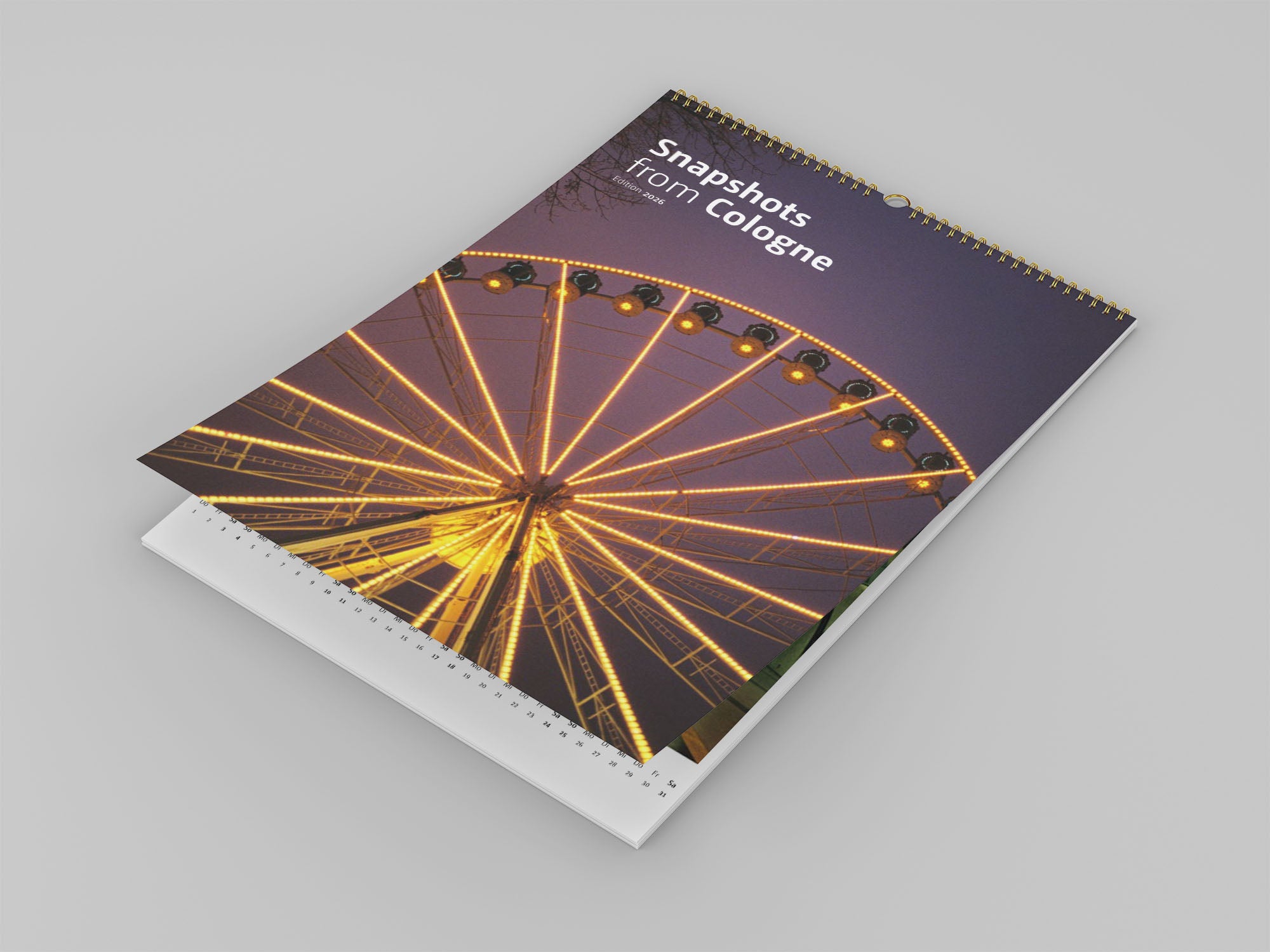 Wandkalender «Snapshots from Cologne 2026»